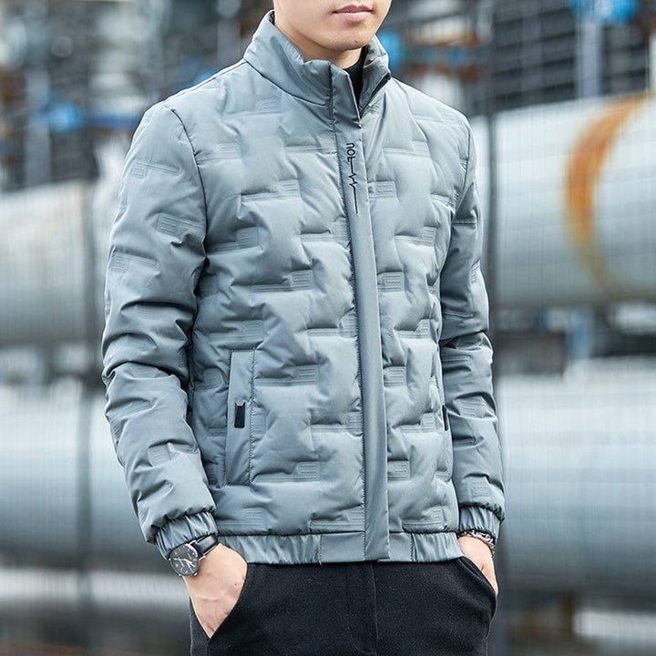 Damien | Veste Matelassée Homme Col Montant