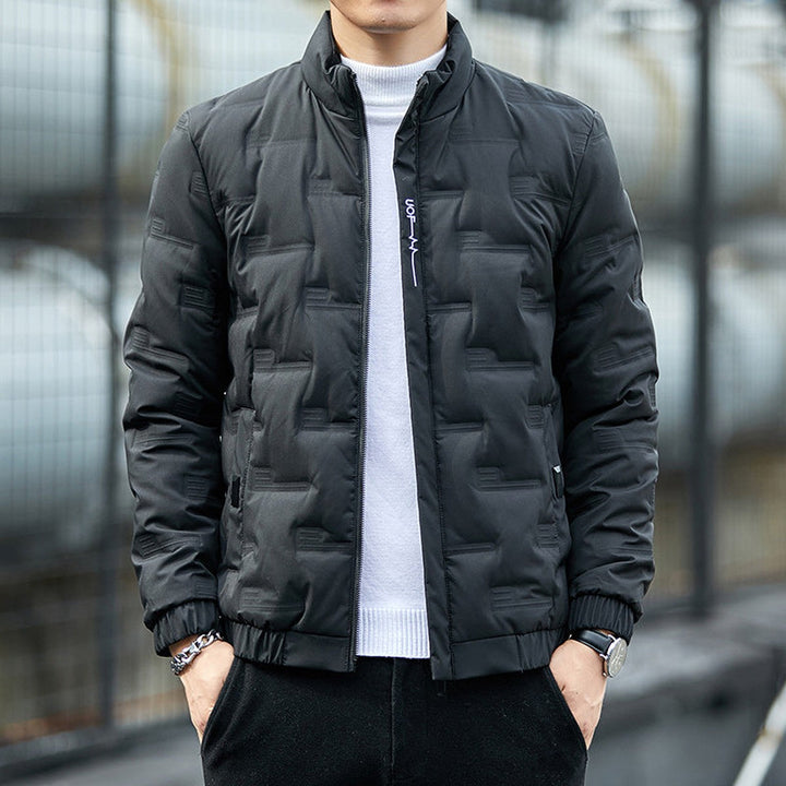 Damien | Veste Matelassée Homme Col Montant