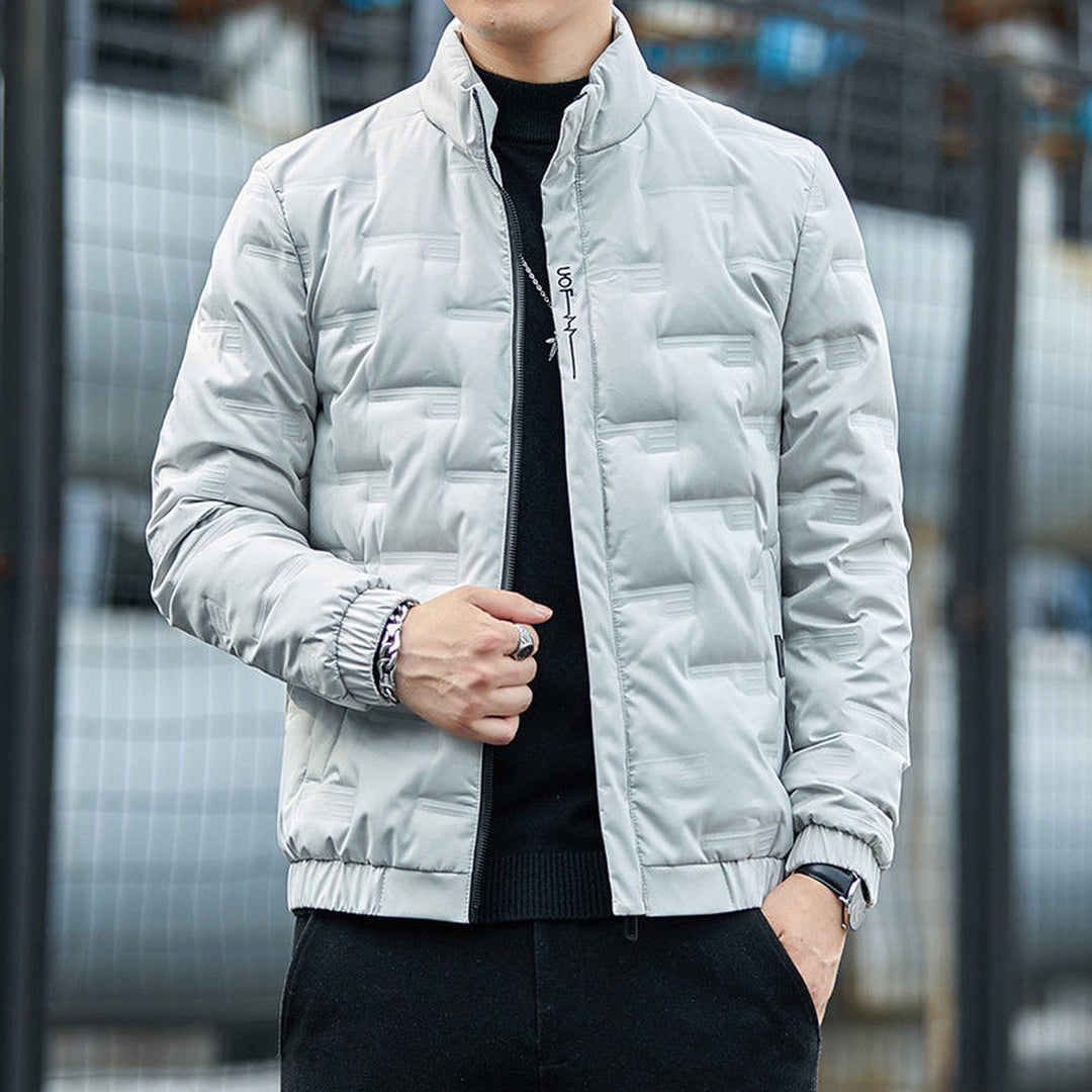 Damien | Veste Matelassée Homme Col Montant