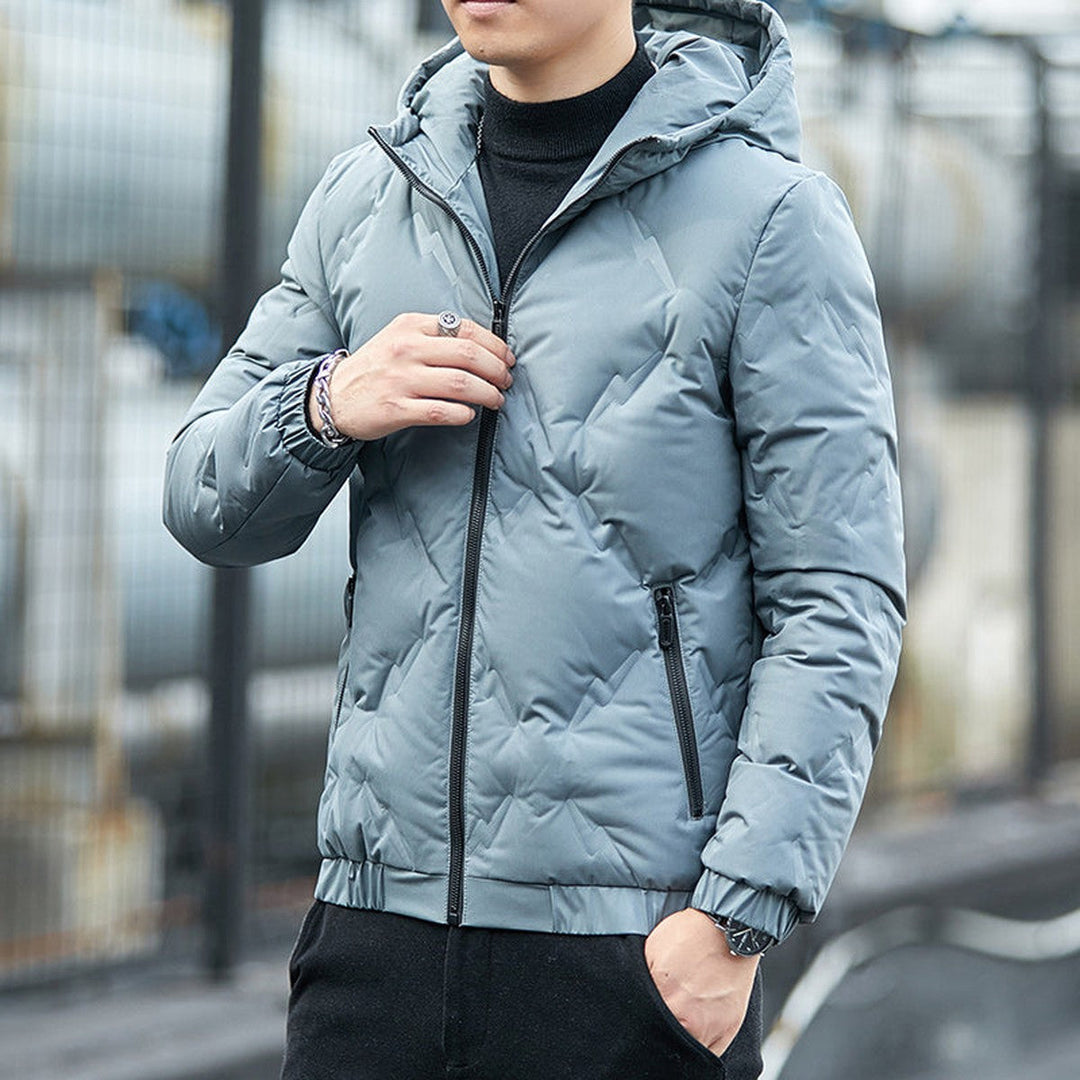 Damien | Veste Matelassée Homme Col Montant
