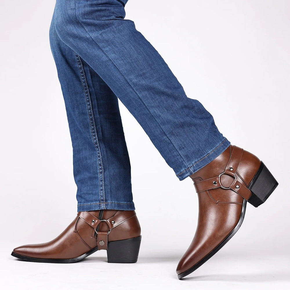 Victor | Bottines Homme Cuir Zip