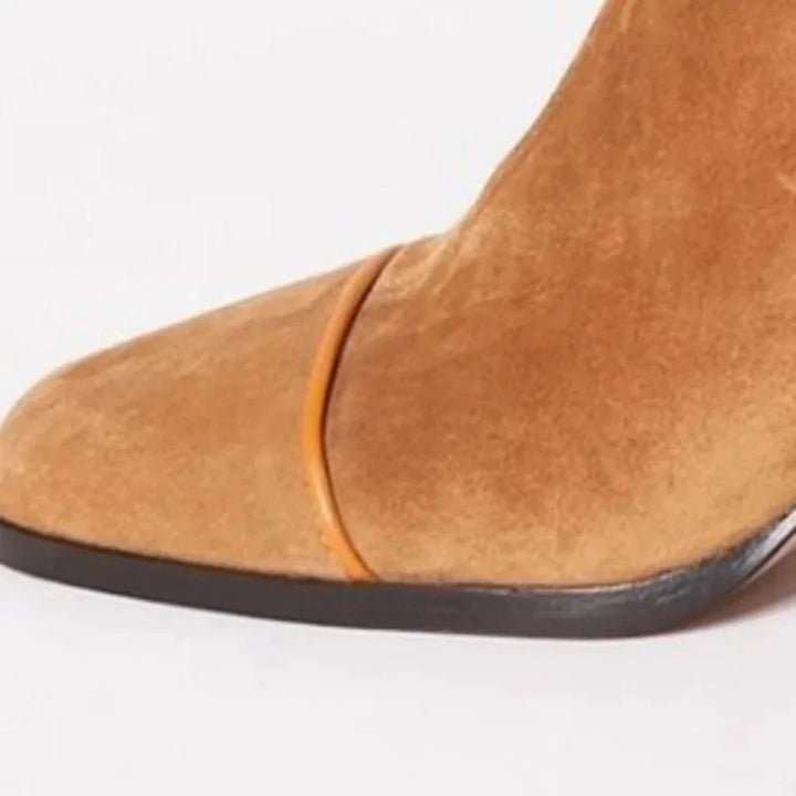 Laura | Bottes à Talon Bloc Cheville