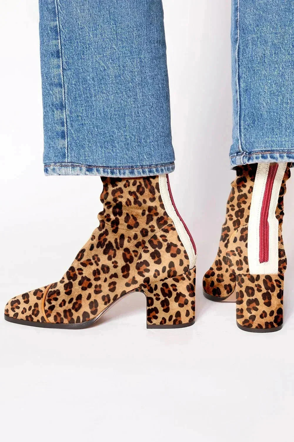 Laura | Bottes à Talon Bloc Cheville